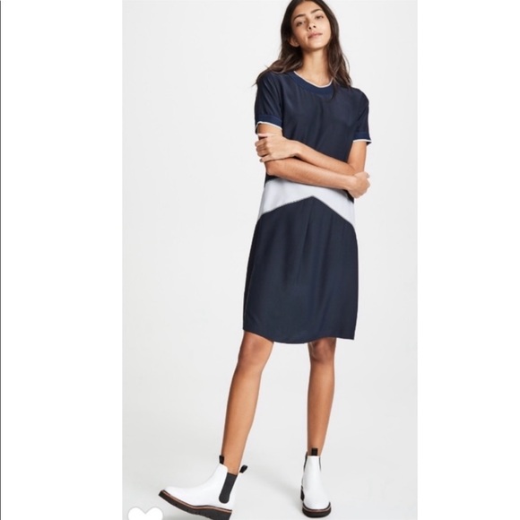 rag & bone Hannah Chevron Dress - Picture 3 of 11